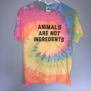 B1G1🌸 Unisex Animals Are Not Ingredients T Shirt